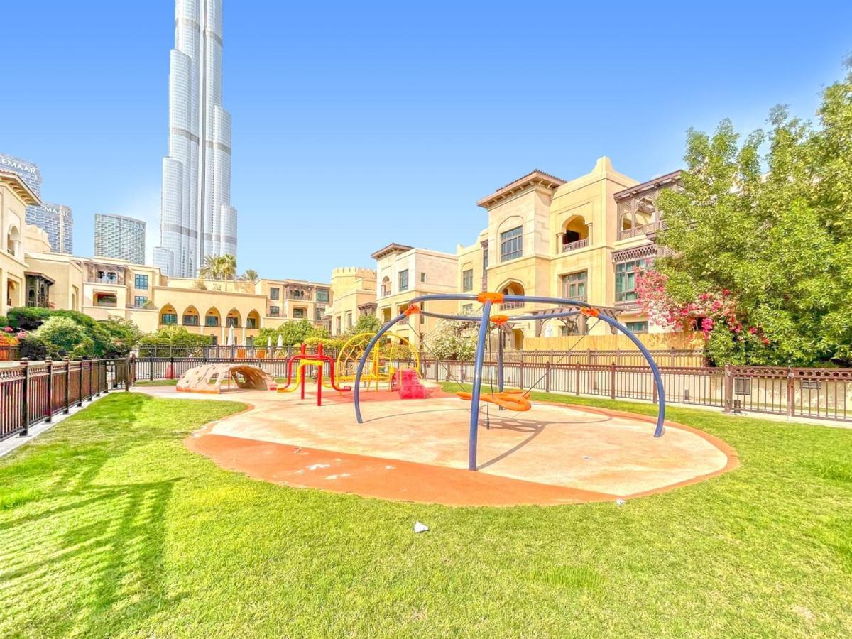 Burj Khalifa Partial View Peak Living Luxury 2Br Souk Al-Bahar Beside Dubai Mall-Golden Homes Екстериор снимка