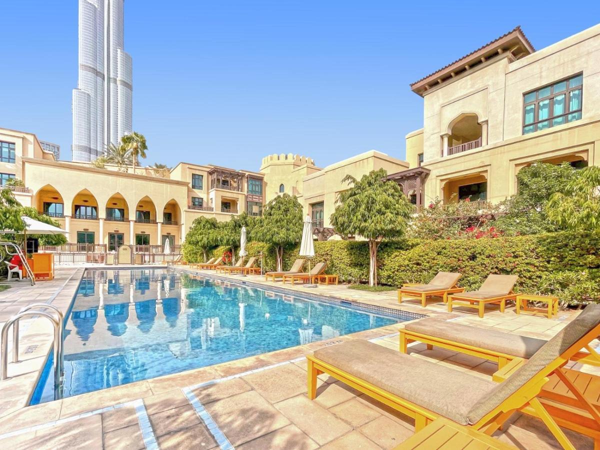 Burj Khalifa Partial View Peak Living Luxury 2Br Souk Al-Bahar Beside Dubai Mall-Golden Homes Екстериор снимка