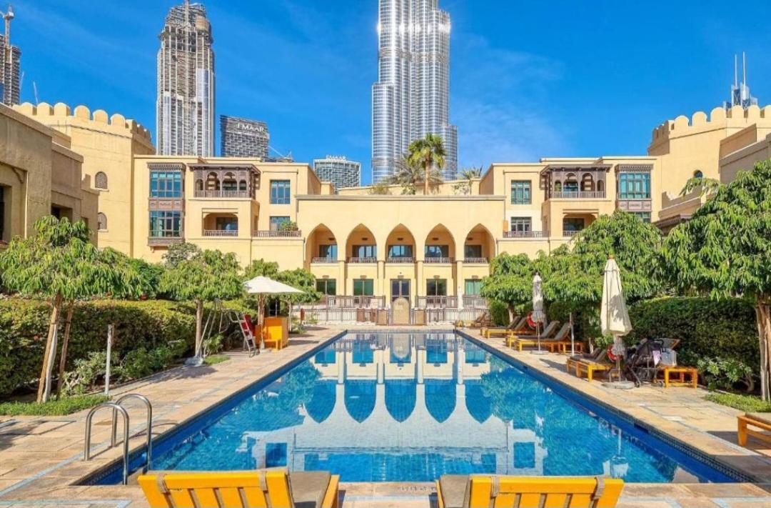 Burj Khalifa Partial View Peak Living Luxury 2Br Souk Al-Bahar Beside Dubai Mall-Golden Homes Екстериор снимка